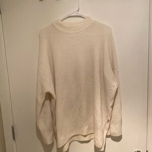 Casual white H&M sweater